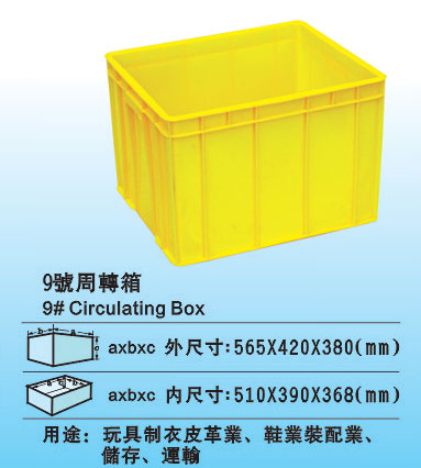 9#塑料周轉箱廠(chǎng)家批發(fā)塑料膠箱周轉箱